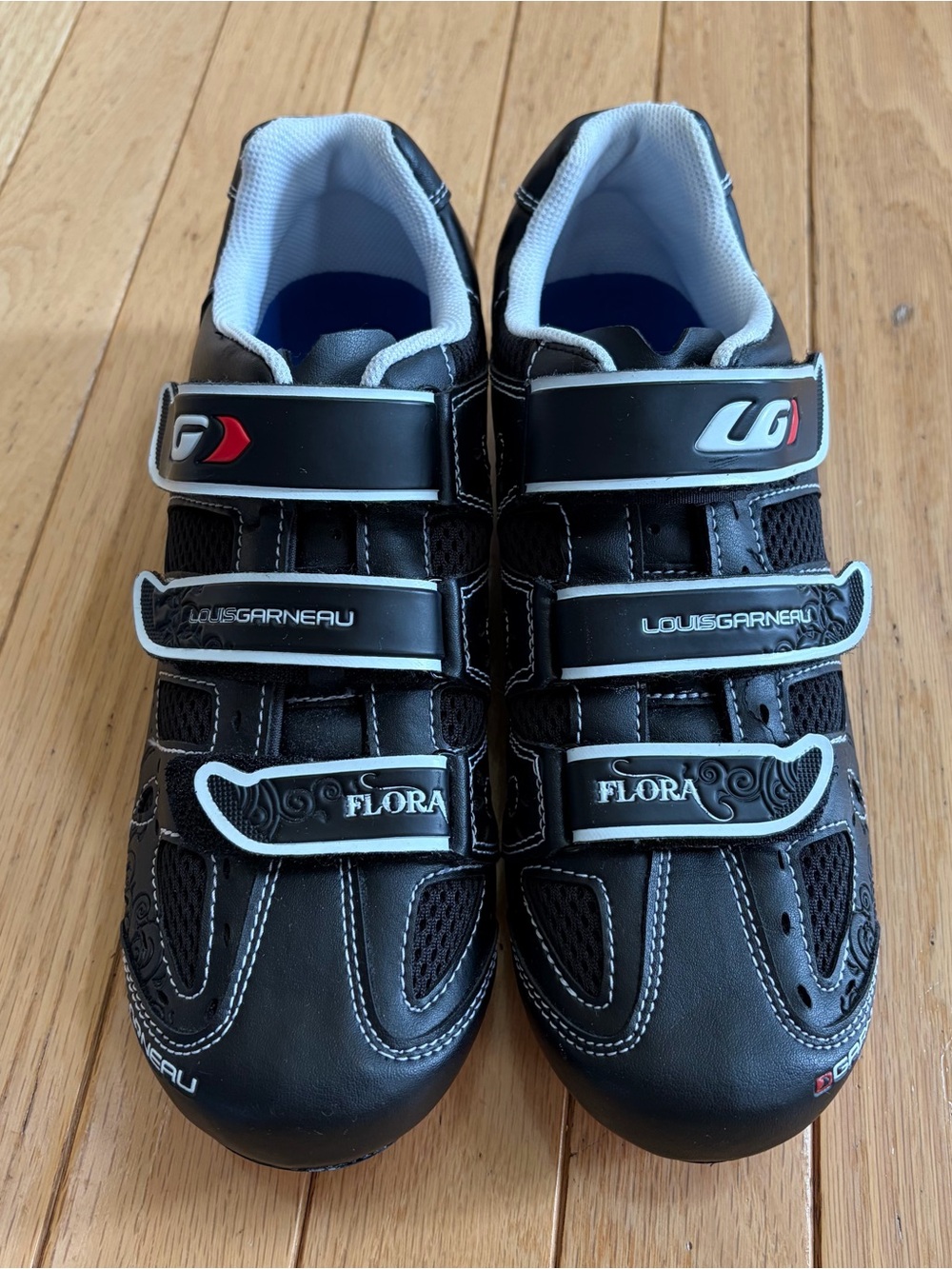 Louis Garneau Flora Black Cycling Shoes